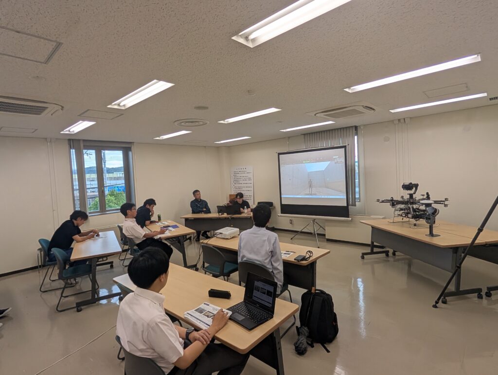 建設DX４選＋1　第4回　「L型擁壁の3次元計測実演と建設DX活用」を開催しました
